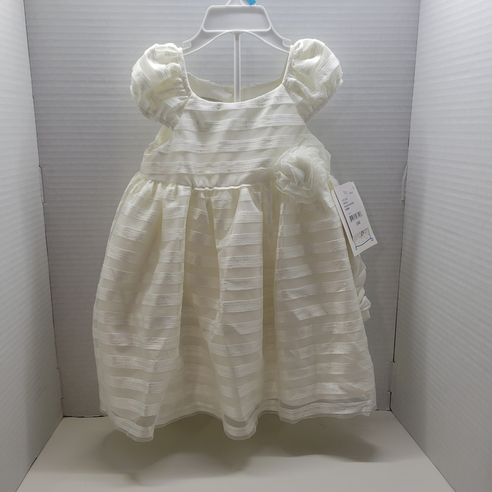 Marmellata 24M Ivory Special Occasion Dress 3-Piece Set NWT